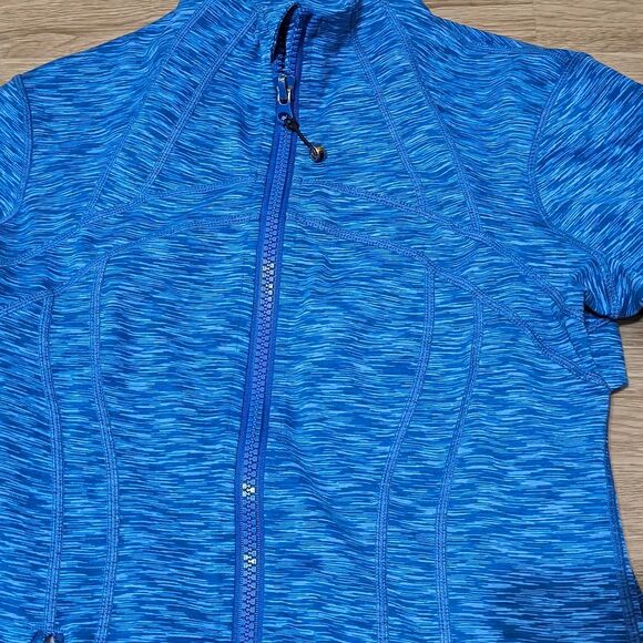 Lululemon Define Jacket – Blue Space Dye - Picture 4 of 5